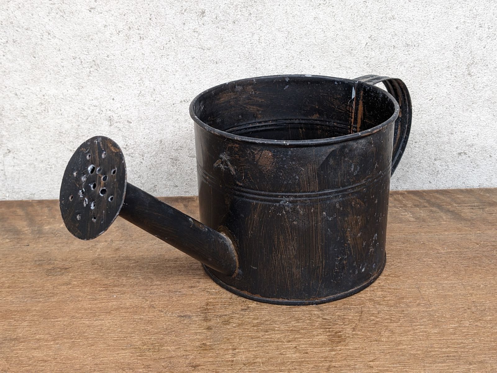 アンティーク ジョウロ 如雨露 ブリキ ヴィンテージ 蚤の市 ブリキの