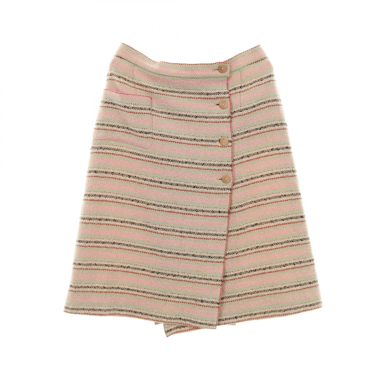 シャネル CHANEL スカート ウール レディース A