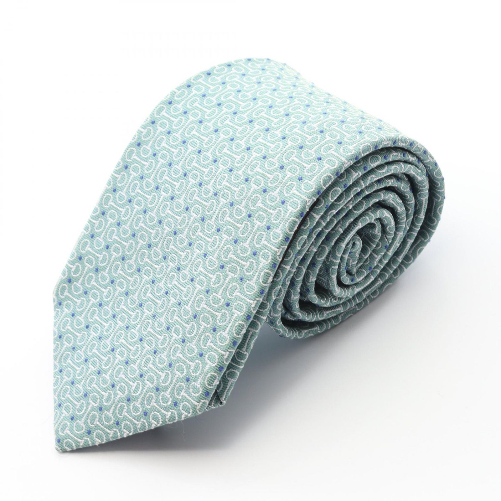 エルメス HERMES ネクタイ シルク ネクタイ メンズ Used A