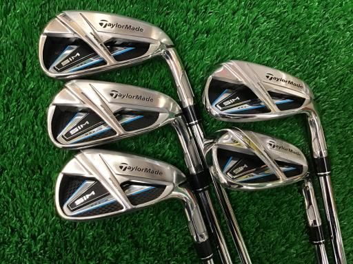 テーラーメイド SIM MAX 5S アイアンセット IR KBS MAX85 JP フレックスS メンズ 男性用 右利き 右用 Cランク ゴルフクラブ