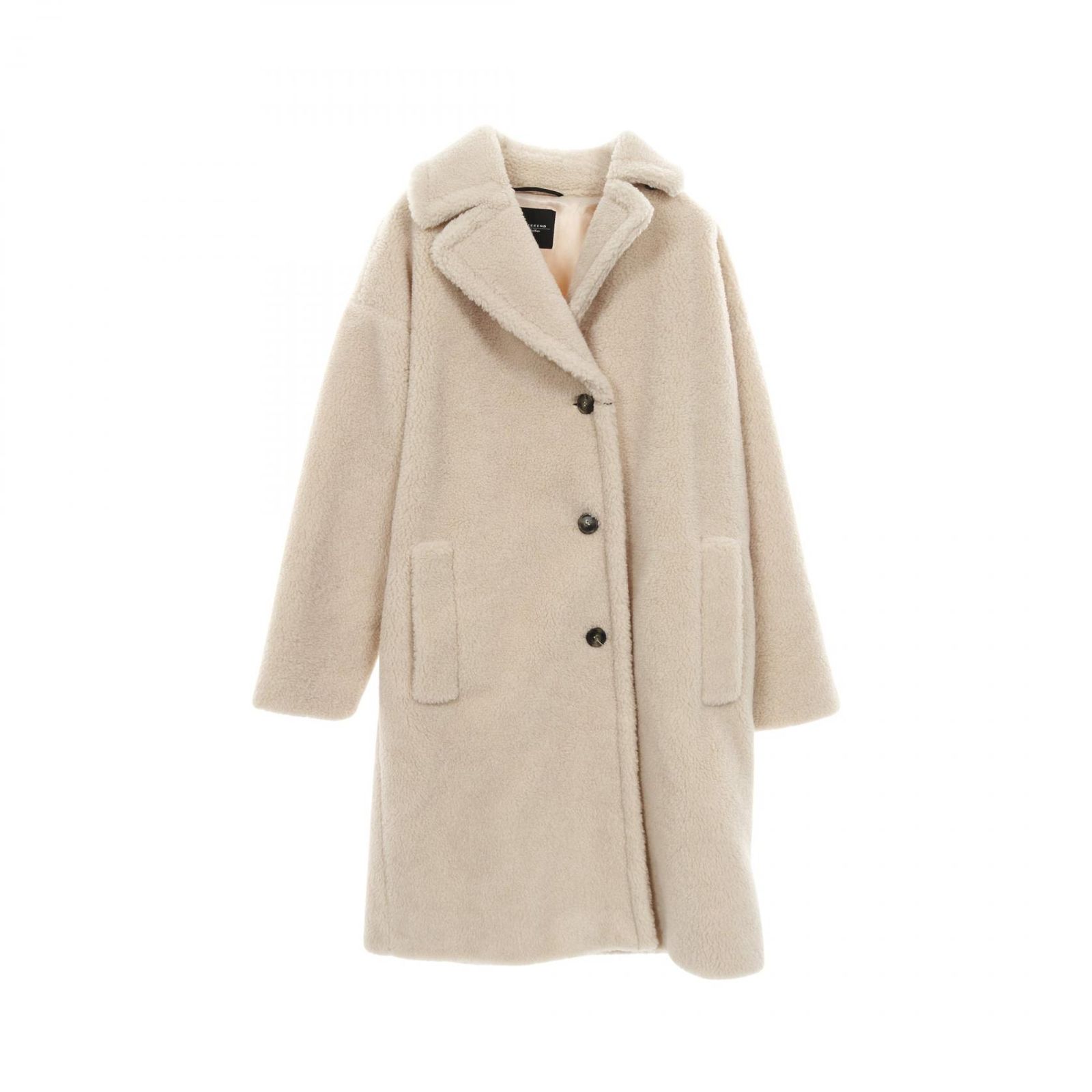 ウィークエンド マックスマーラ WEEK END Max Mara VEBER ボア VEBER 2350161533 ウール コート レディース Used A