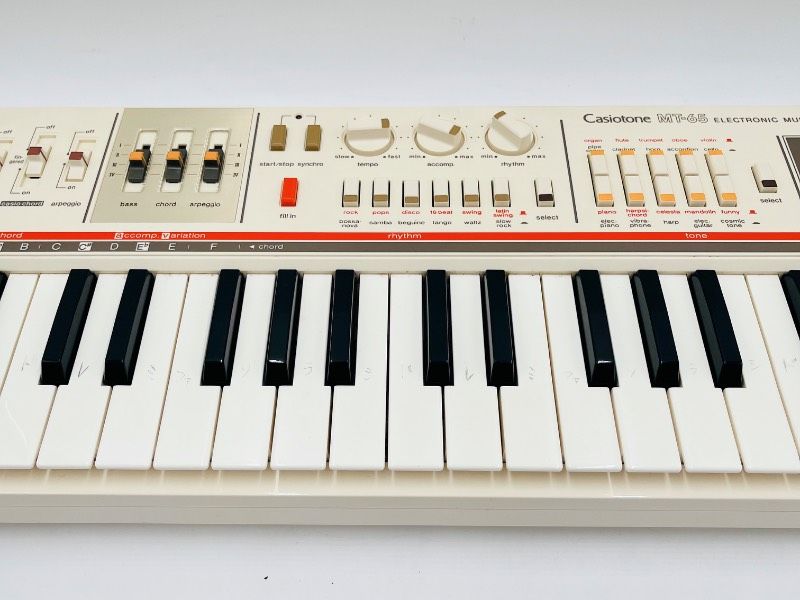 動作確認済】CASIO Casiotone カシオトーン MT-65 動作確認済】CASIO