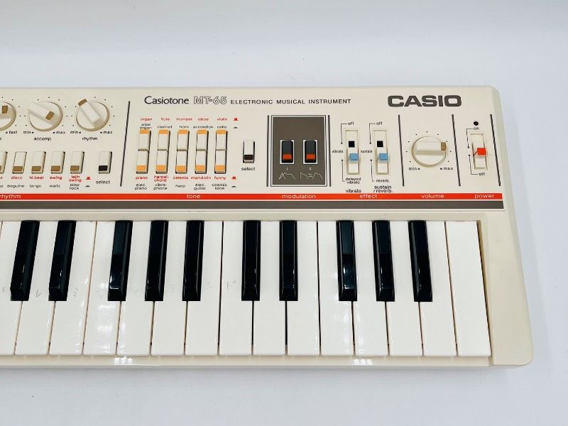 Casiotone カシオトーン MT-65 CASIO Casiotone MT-65 カシオ キーボード 電子ピアノ シンセサイザー