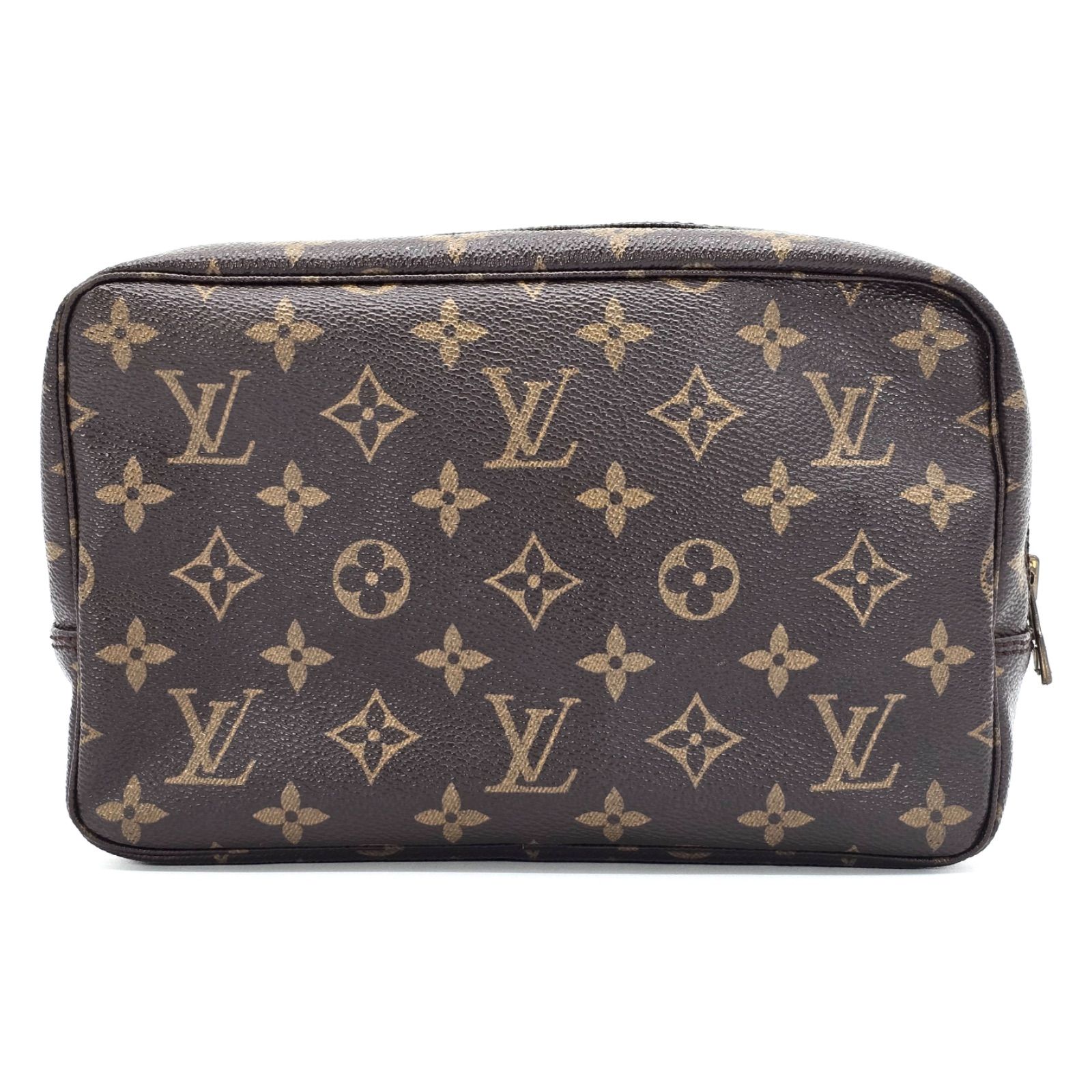 LOUIS VUITTON ルイヴィトン M47524 トゥルーストワレット23 化粧ポーチ セカンドバッグ クラッチバッグ モノグラム キャンバス フランス製