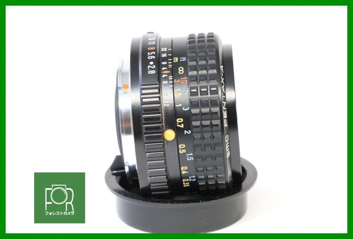 点検済 ペンタックス PENTAX smc PENTAX-A 28mm F2.8 前後キャップ付き AAA851