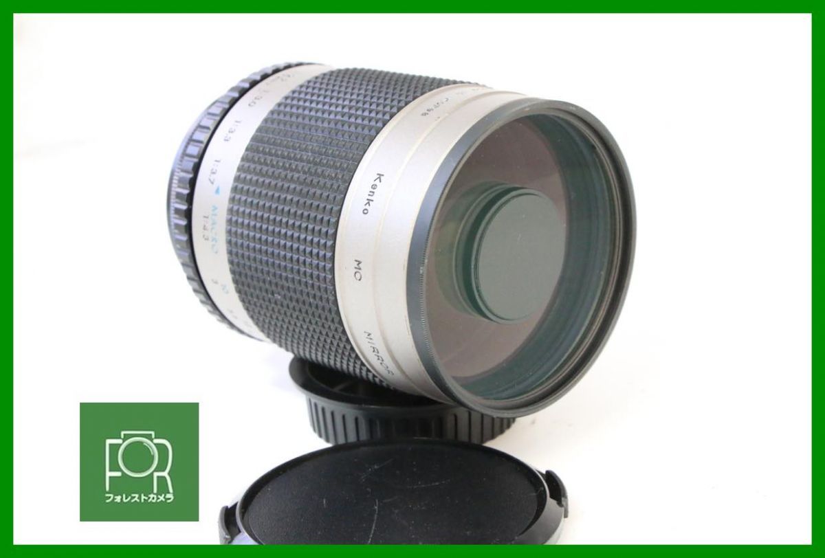 点検済 Kenko MC MIRROR LENS 500mm F8.0 キヤノン Canon EFマウント AAA715