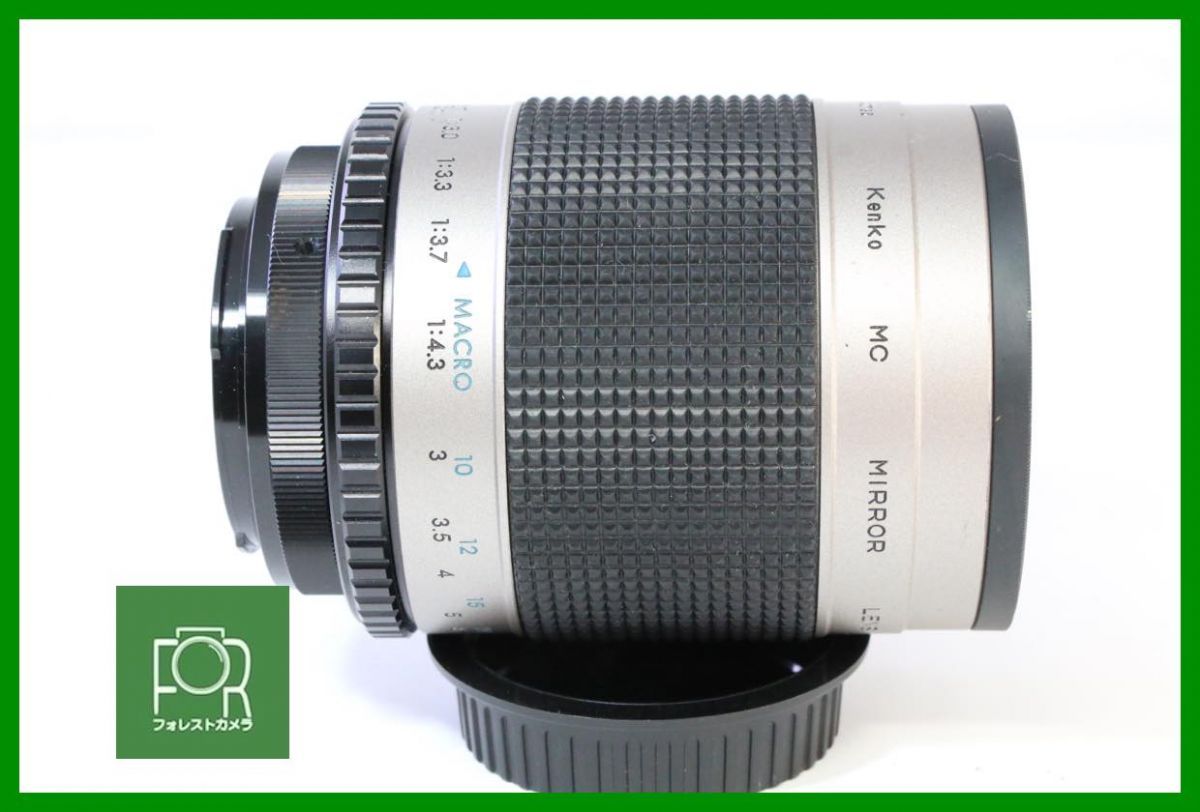 点検済 Kenko MC MIRROR LENS 500mm F8.0 キヤノン Canon EFマウント AAA715