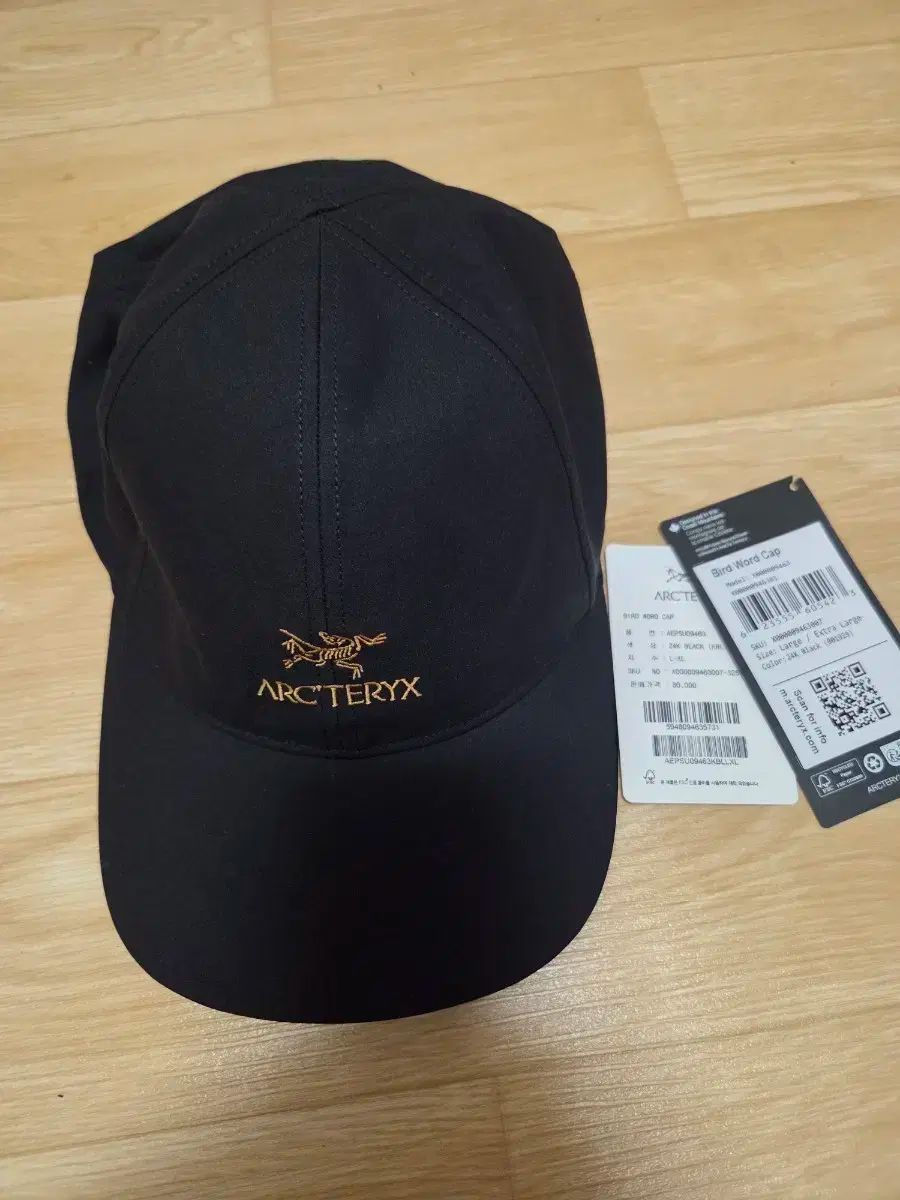 ARC TERYX アークテリクス BIRD WORD キャップ ブラック L XL