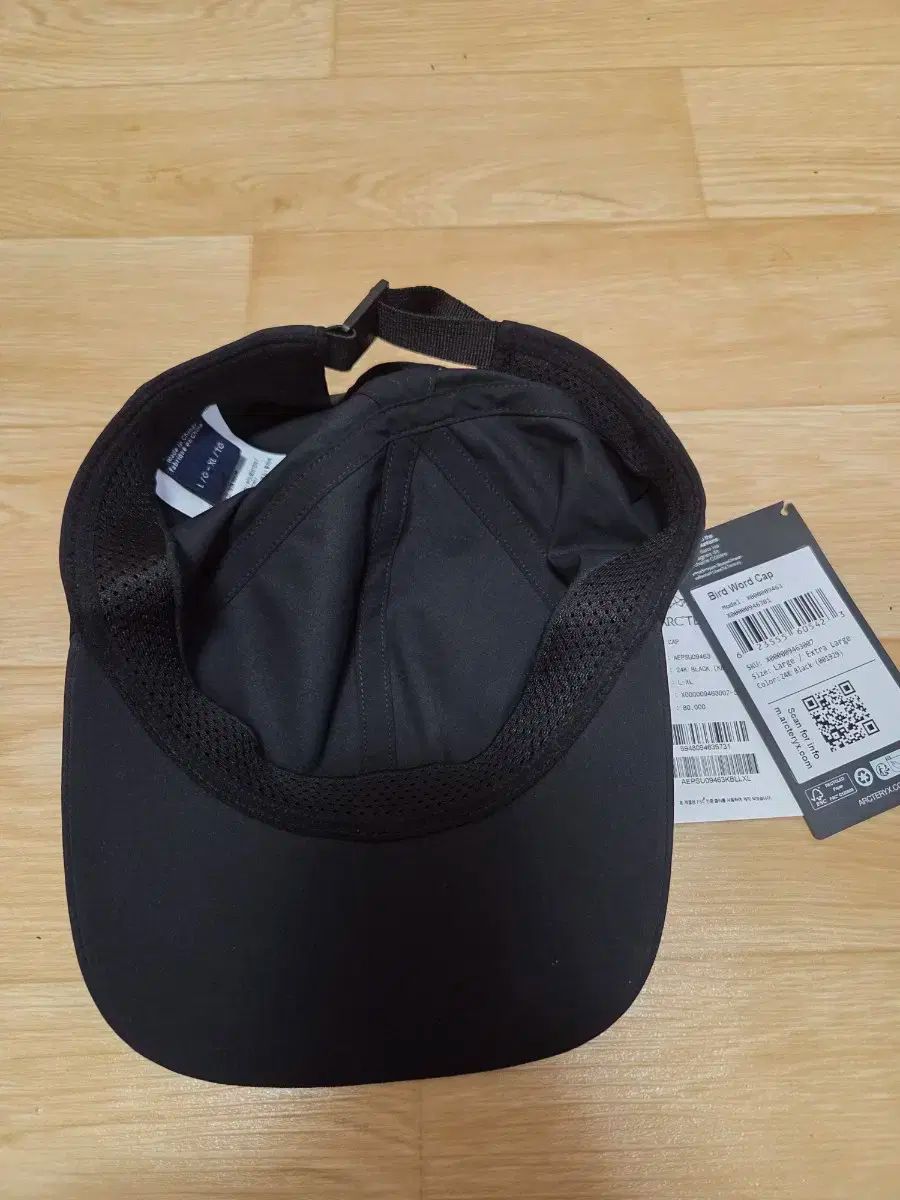 ARC TERYX アークテリクス BIRD WORD キャップ ブラック L XL