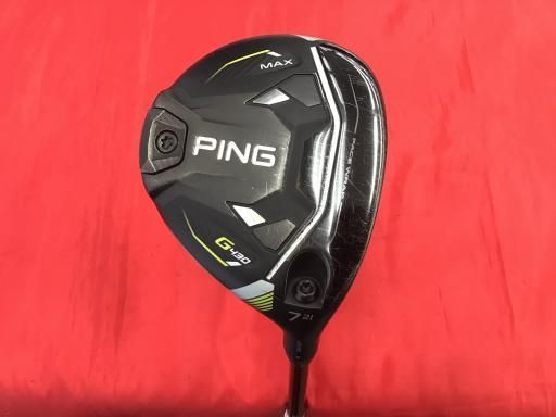 ピン G430 MAX 7W フェアウェイウッド FW 純正特注シャフト フレックスR メンズ 男性用 右利き 右用 Cランク ゴルフクラブ