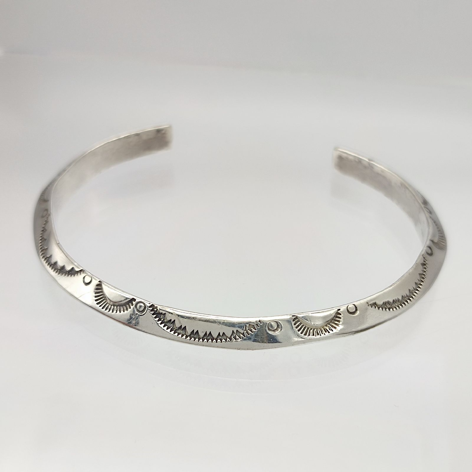 インディアンジュエリー カフバングル SILVER シルバー925 ベアクロー