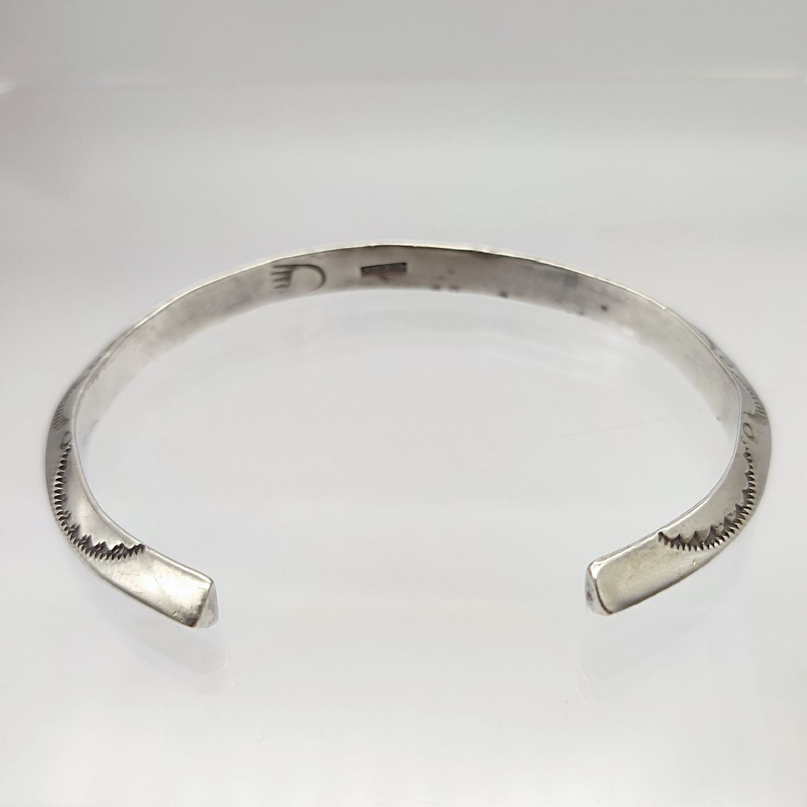 美品】インディアンジュエリー カフバングル SILVER シルバー925 
