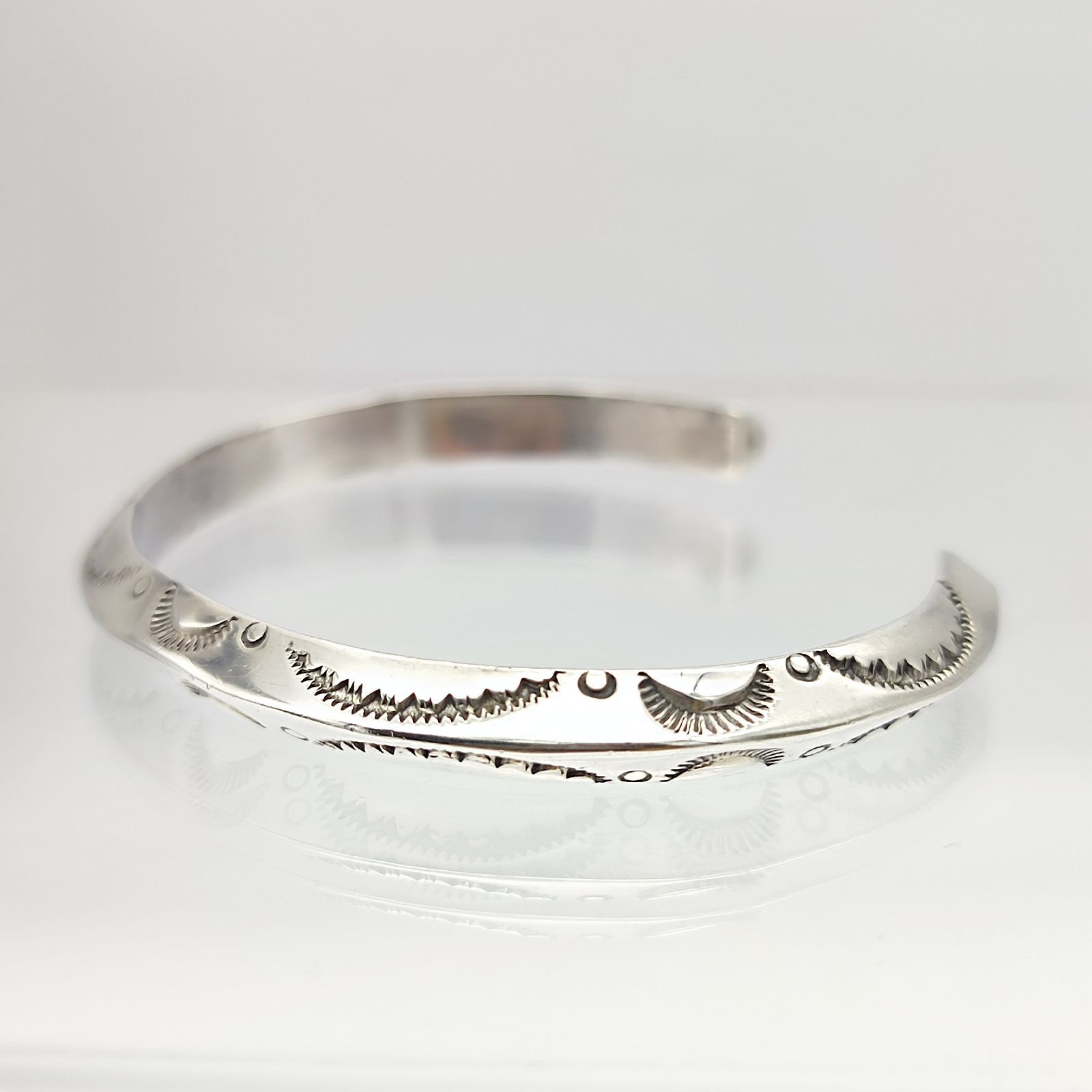 インディアンジュエリー カフバングル SILVER シルバー925 ベアクロー