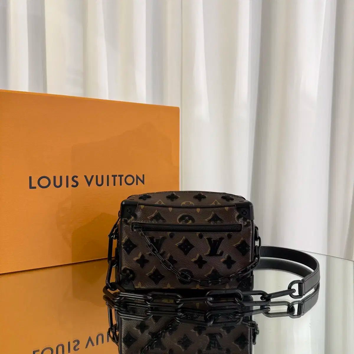 モデル ルイヴィトン ヴァージル ミニ ソフト トランク クロスバック