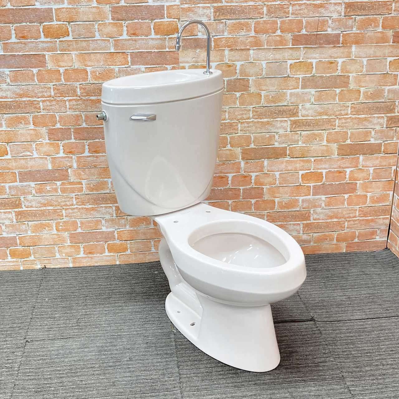 品 KOHLER コーラー トイレ 洋式便器 床下排水 K-4720 排水芯380mm とタンク K-5721-HL のセット ホワイト 16K