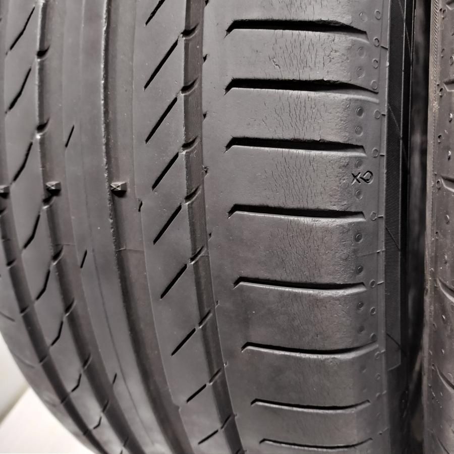  配送先指定あり ノーマル 2本 245 45 R 18 コンチネンタル ContiSportContact 5 2019年製 70〜80 ～本州 四国は ～ 18インチ サマータイヤ ノーマルタイヤ