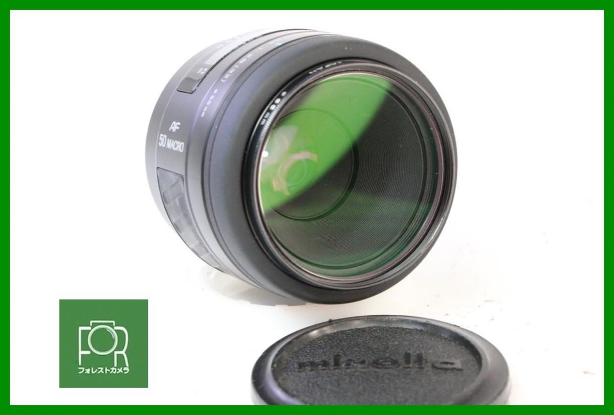 点検済 MINOLTA AF MACRO 50mm F2.8 NEW BBB283