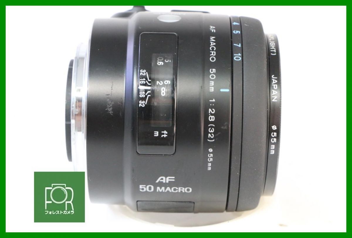 点検済 MINOLTA AF MACRO 50mm F2.8 NEW BBB283