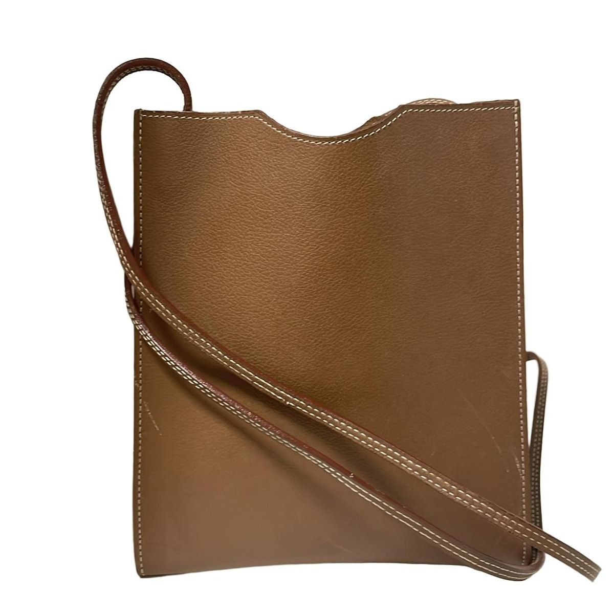 HERMES(エルメス) ショルダーバッグ オニメトゥ ブラウン - メルカリ