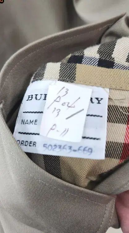 トレンチコート 50