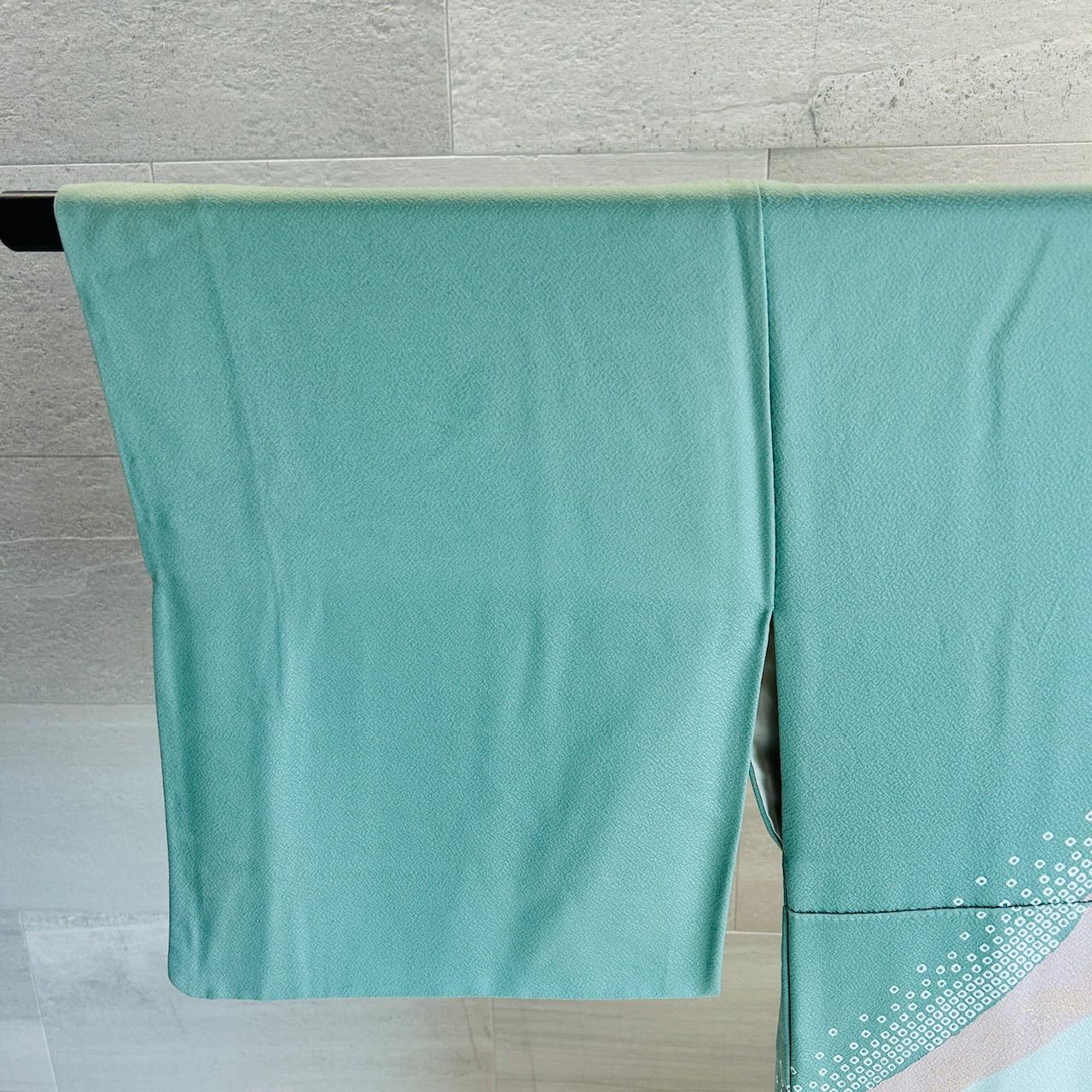 着物 帯 セット 訪問着 緑系 上品 花 袋帯 ベージュ系 管理番号KKVMI 89