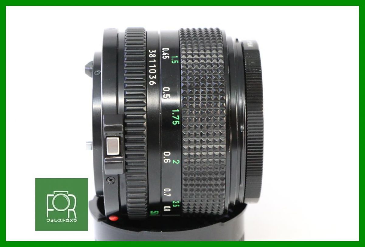 点検済 キヤノン Canon NEW FD 50mm F1.4 前後キャップ フィルター付き BBB61