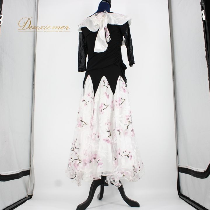 社交ダンス 衣装 スタンダード 上下セット ツーピース パーティ衣装