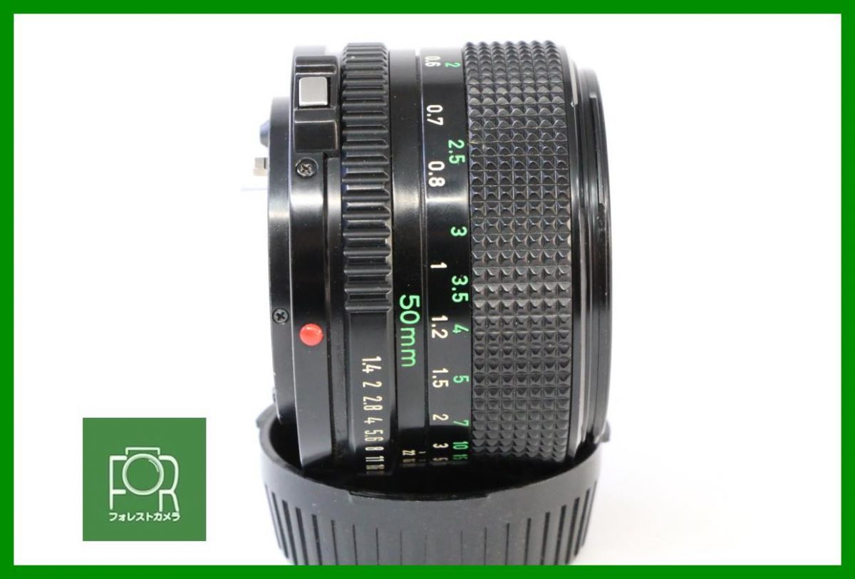 点検済 キヤノン Canon NEW FD 50mm F1.4 192