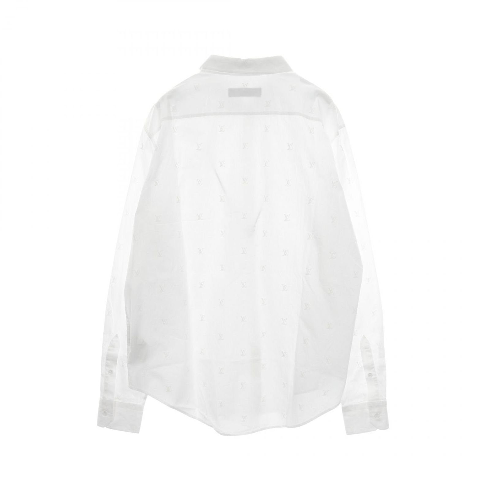 ルイ ヴィトン LOUIS VUITTON LVブラゾン コットン シャツ メンズ B