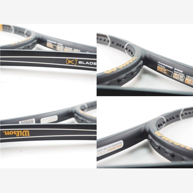 K テニスラケット ウッド製 中古】ウィルソン K ゼン チーム 103WILSON K ZEN TEAM 103(G2)【中古