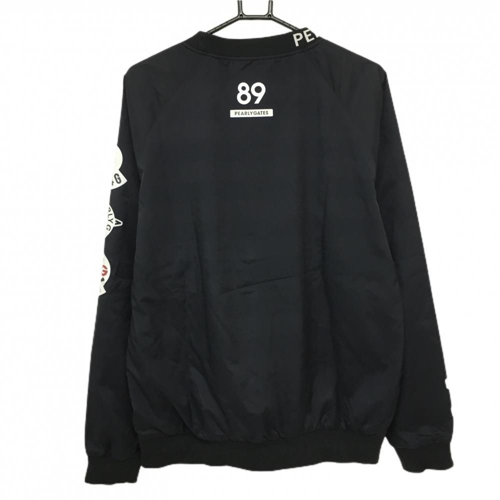 パーリーゲイツ スニード ネイビー 地模様 蓄熱裏地 ブルゾン メンズ 5 L ゴルフウェア モデル PEARLY GATES