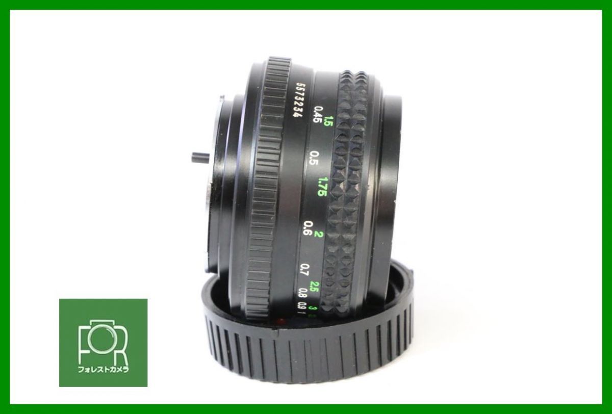 点検済 MINOLTA MD ROKKOR 50mm F1.7 前後キャップ付き 185