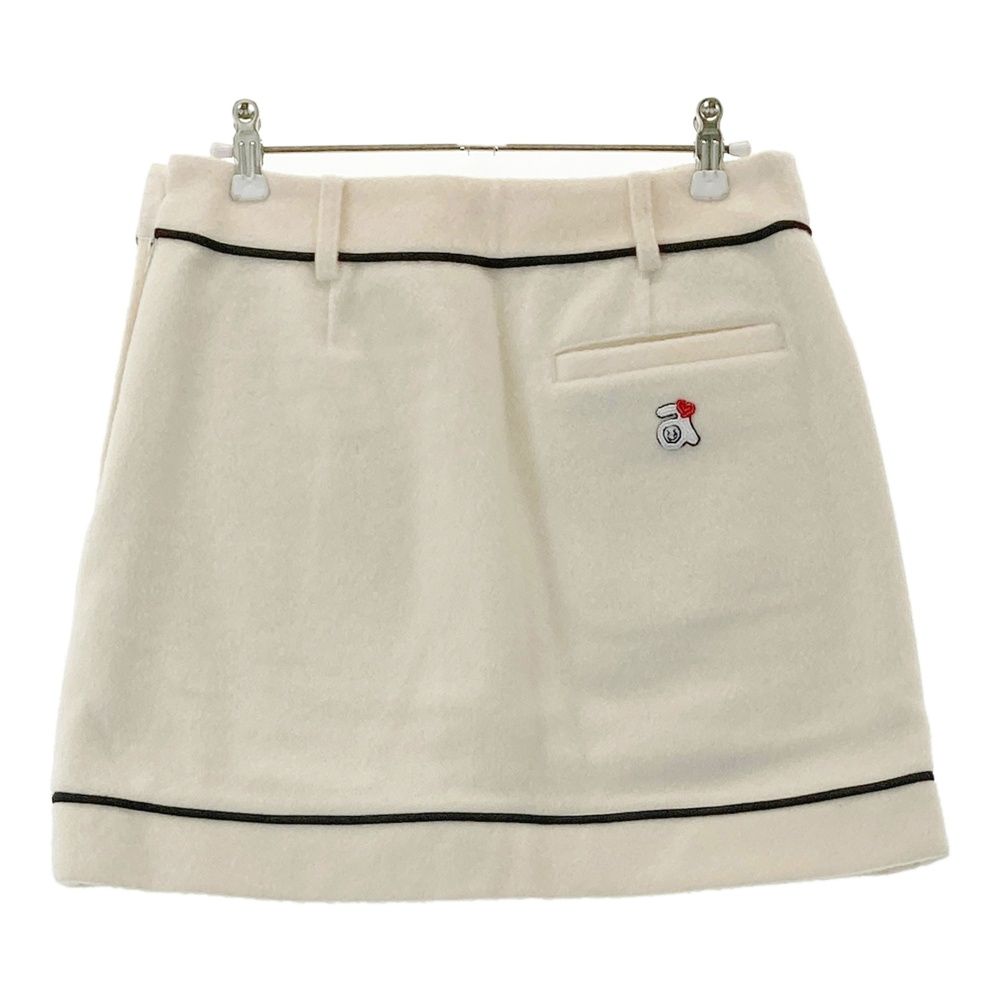 サイズ：40 ARCHIVIO アルチビオ 蓄熱 ニットスカート ホワイト系