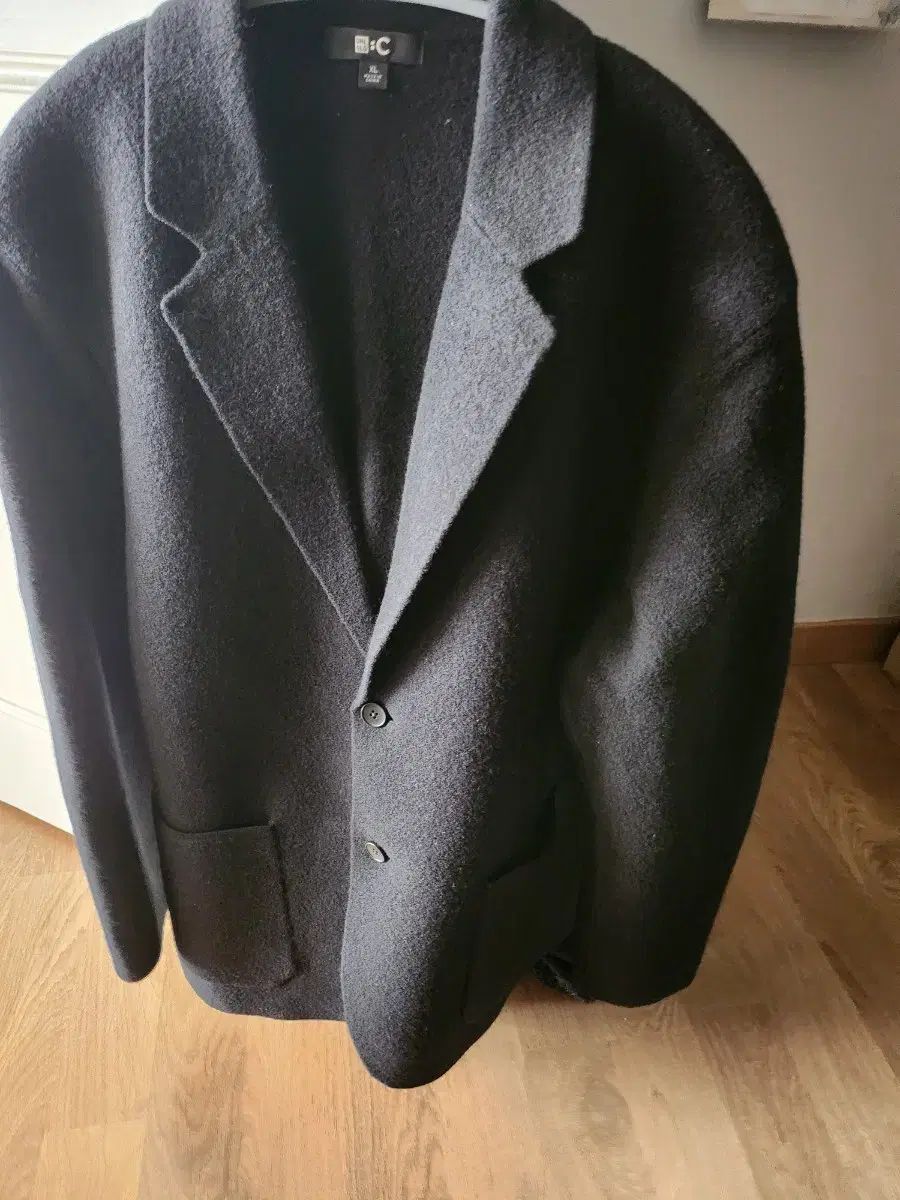 ブラック XL UNIQLO ユニクロ ニットジャケット