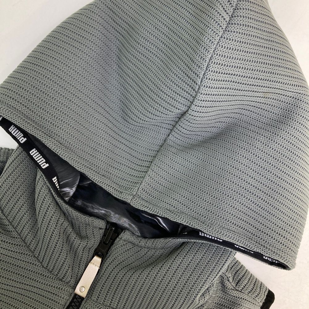 サイズ：M PUMA GOLF プーマゴルフ リバーシブル フード付 中綿ベスト