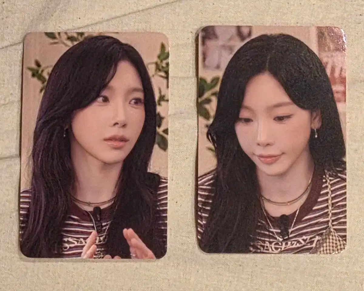 コンサート 商品 ktown4u 特典 テヨン(TAEYEON) トレカ 2枚 セット