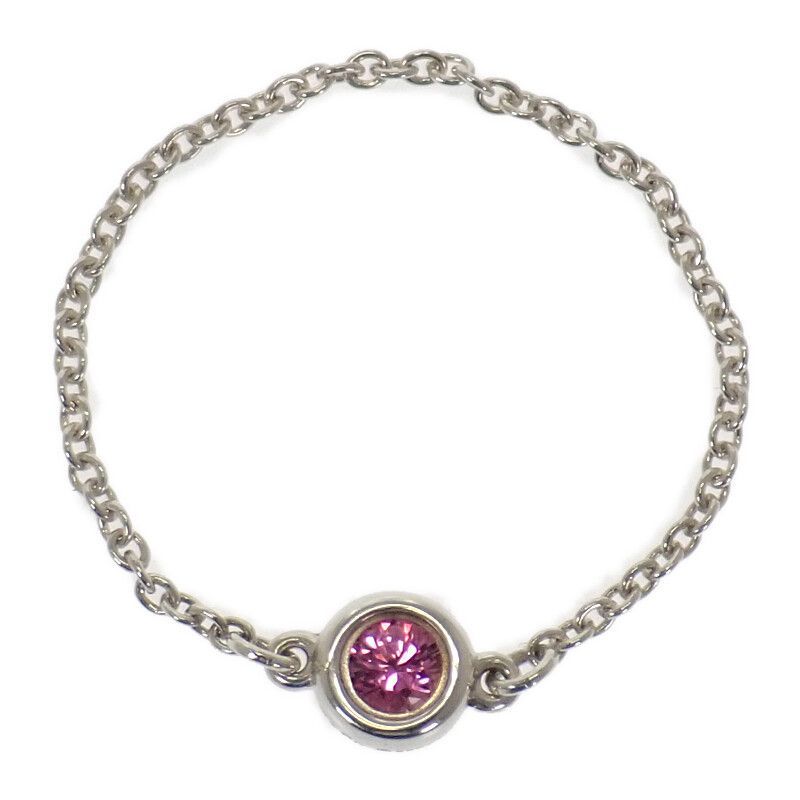 no brand デザインジュエリー 9号 リング K14ホワイトゴールド ダイヤモンド レディース ジュエリー