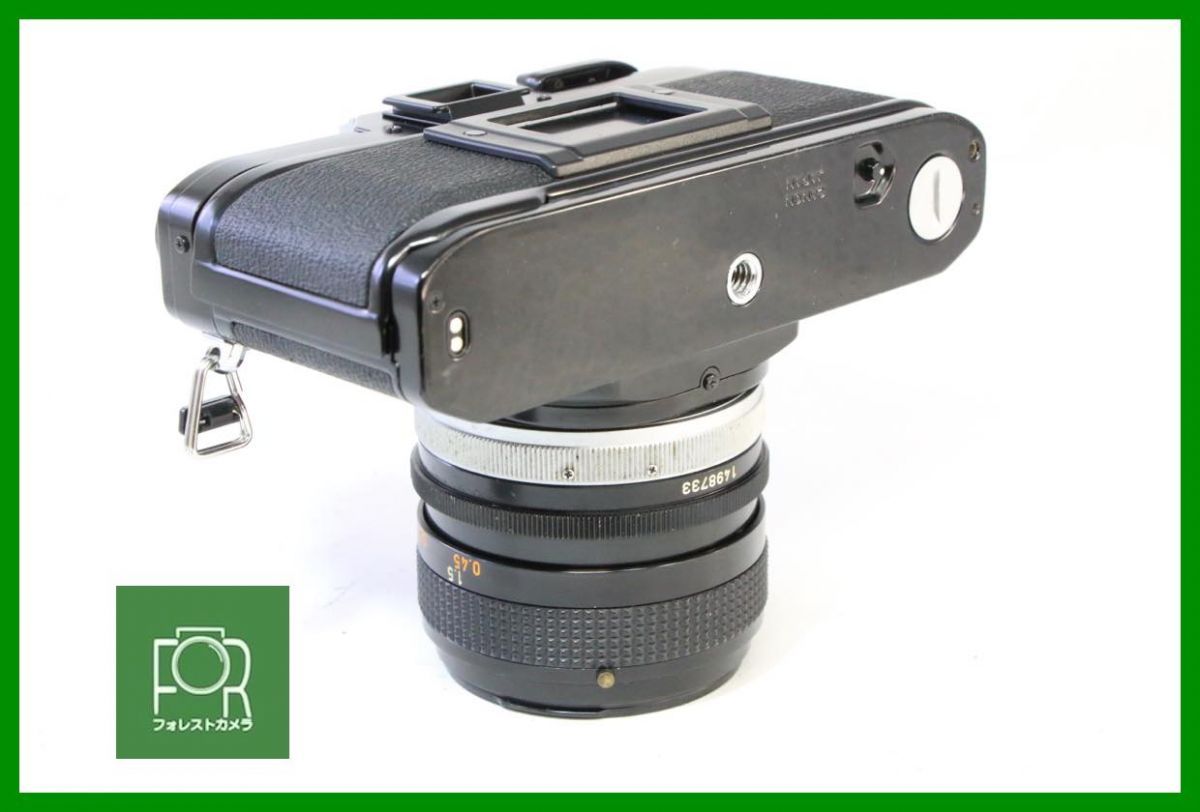 点検済 Canon AE-1 FD 50mm F1.4 S.S.C. シャッター全速 露出計 絞り完動 BBB977