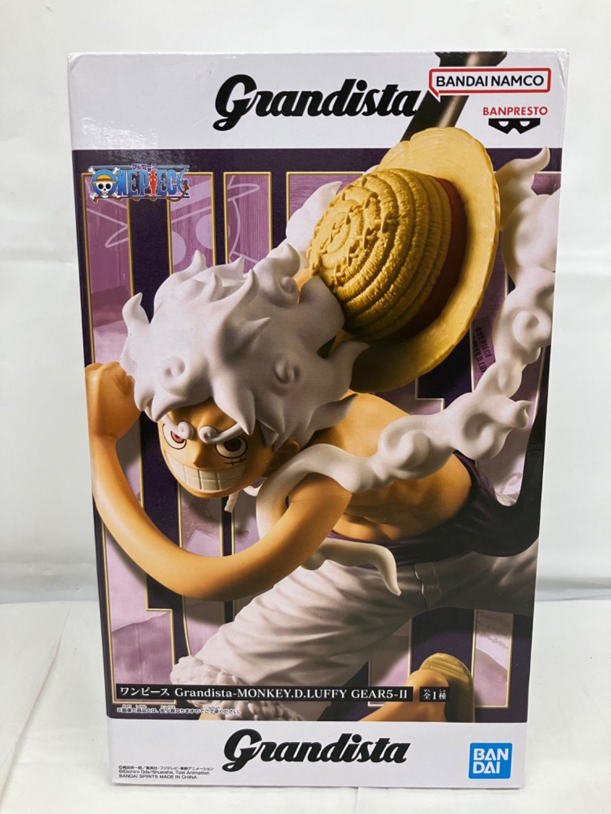 未開封 ワンピース Grandista MONKEY.D.LUFFY GEAR5-Ⅱ 5個セット