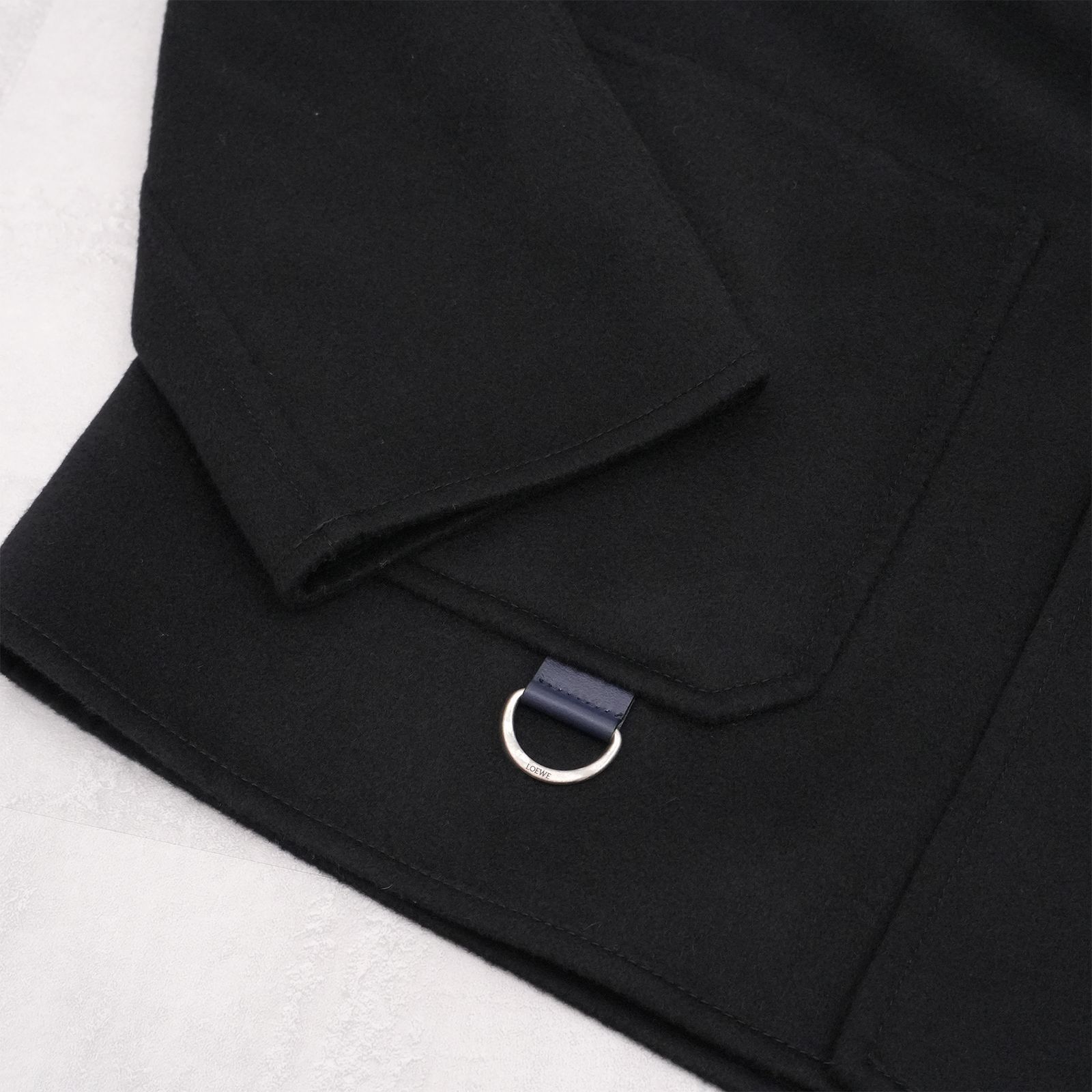 LOEWE ジャケット カシミヤ混ウール H526Y03W76 Dリング付き