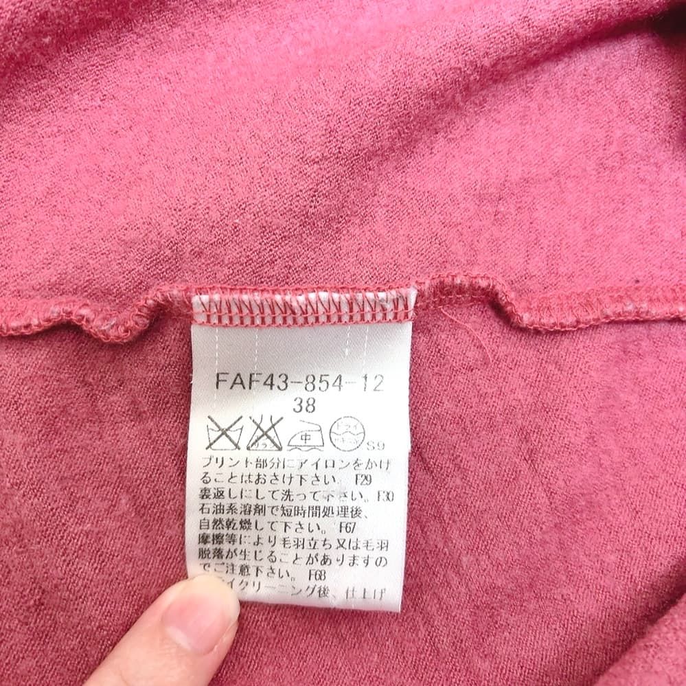 BURBERRY BLUE LABEL ピンク コート 38サイズ Burberry Blue Label Pink Hooded Zip Up Down Jacket Nova Check Size