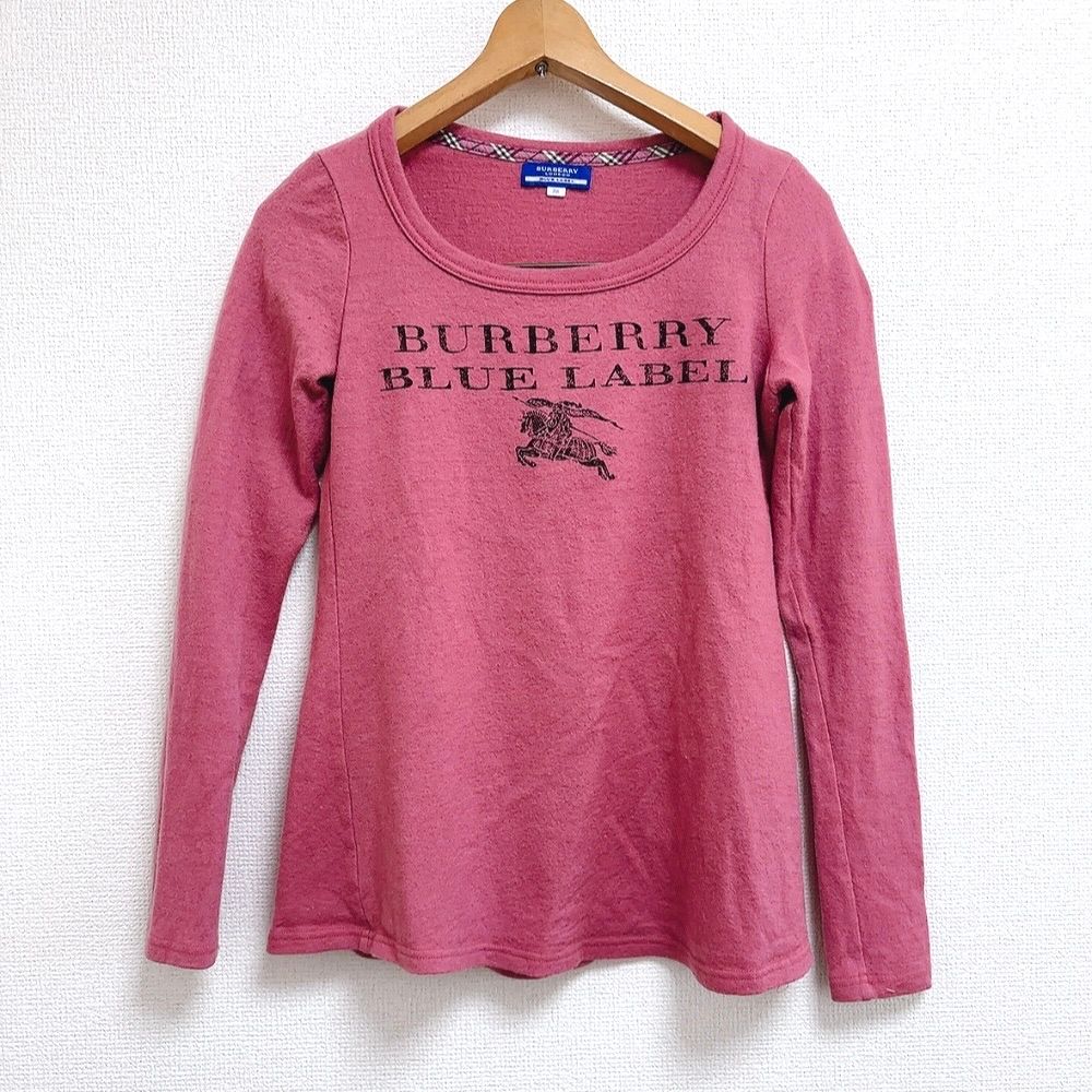 バーバリー ブルーレーベル BURBERRY BLUE LABEL カットソー 長袖