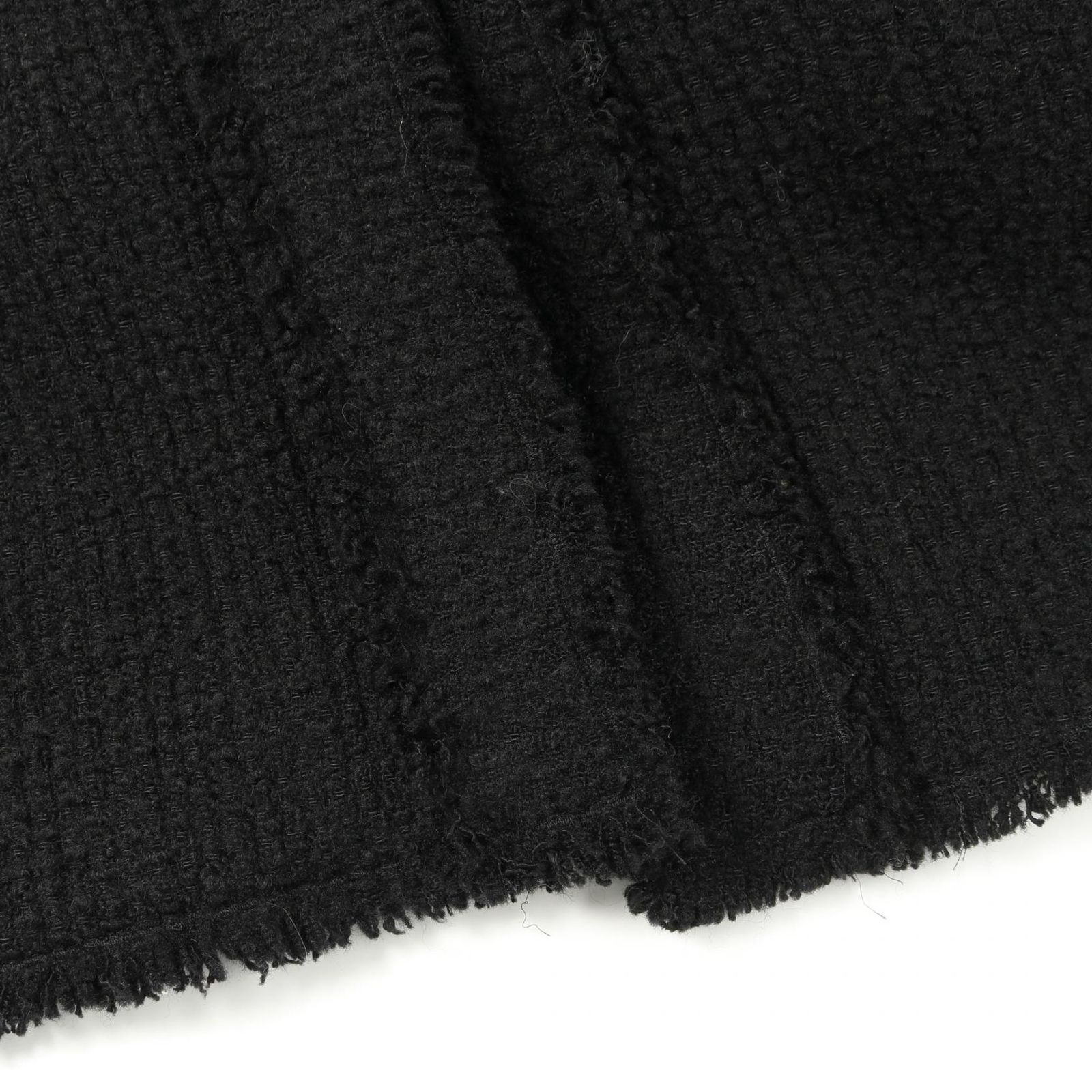 DGロゴボタン シングルブレスツイードコート