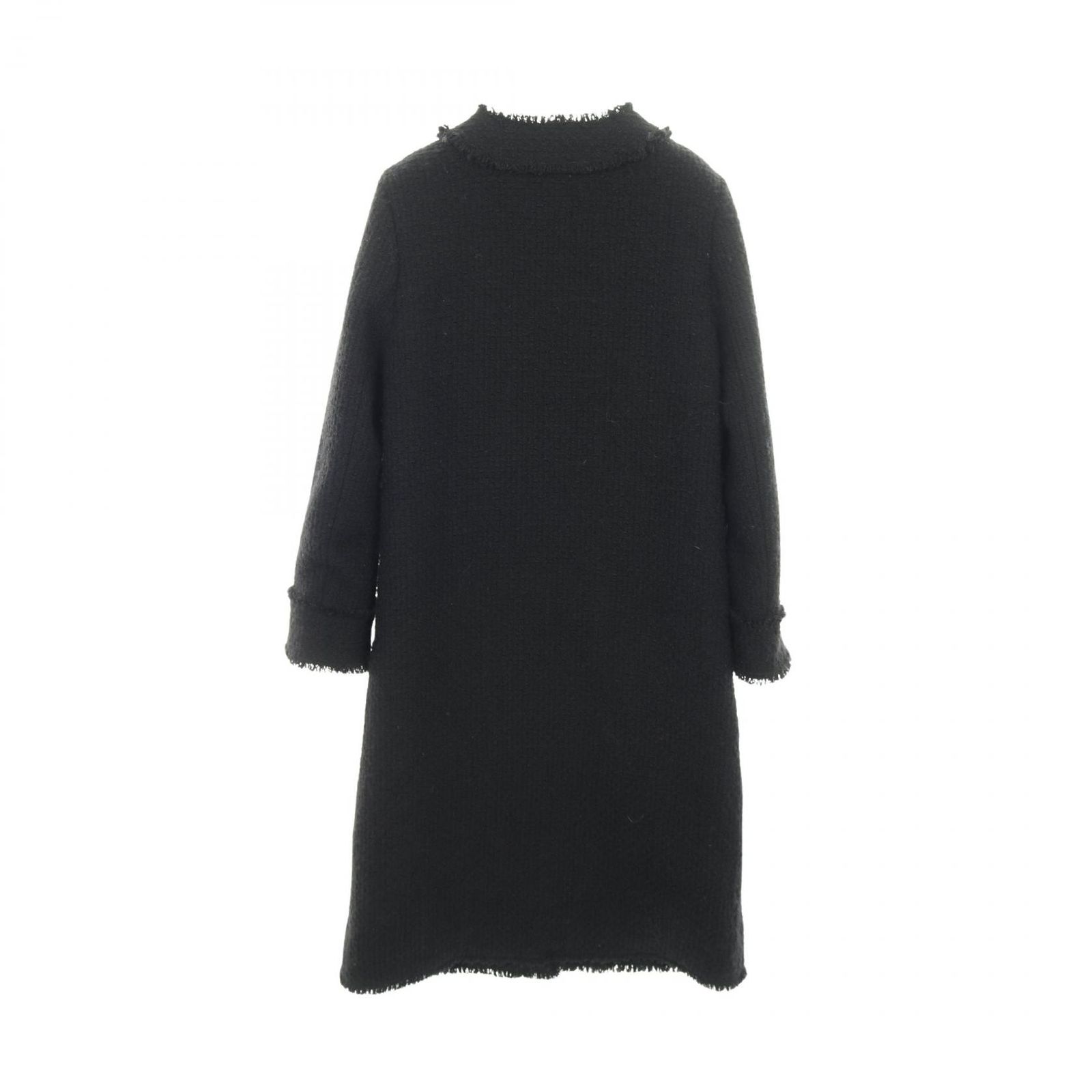 シングルブレスツイードコート