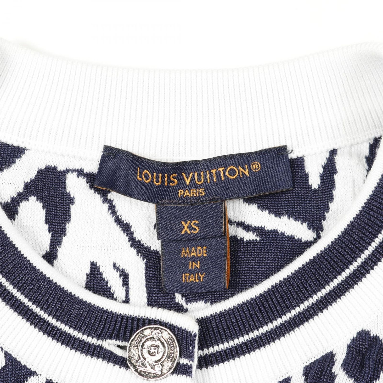 ファッション雑誌 LOUIS VUITTON ルイ ヴィトン カーディガン 希望