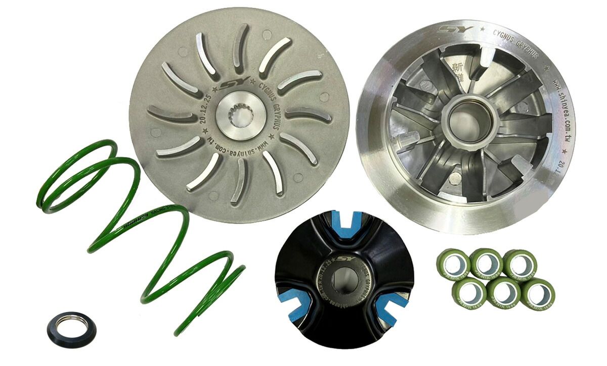 新雅部品 CYGNUS GRYPHUS シグナスグリファス X FORCE NMAX プーリー バリューセット