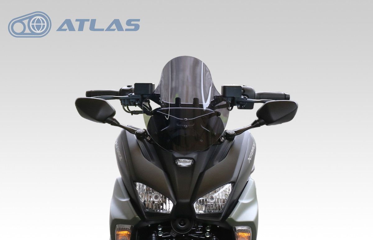 JSTC X FORCE エアロタイプ スモークスクリーン ボディマウントミラーセット OFF SV タイプ