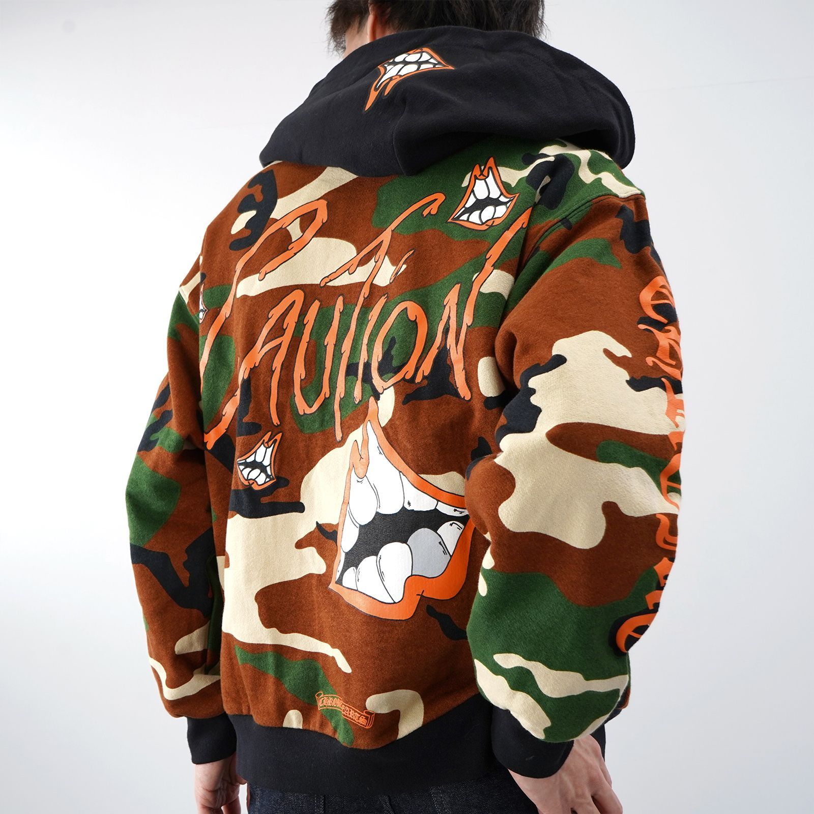 CHROME HEARTS×MATTY BOY ジップアップ パーカー カモフラ 迷彩