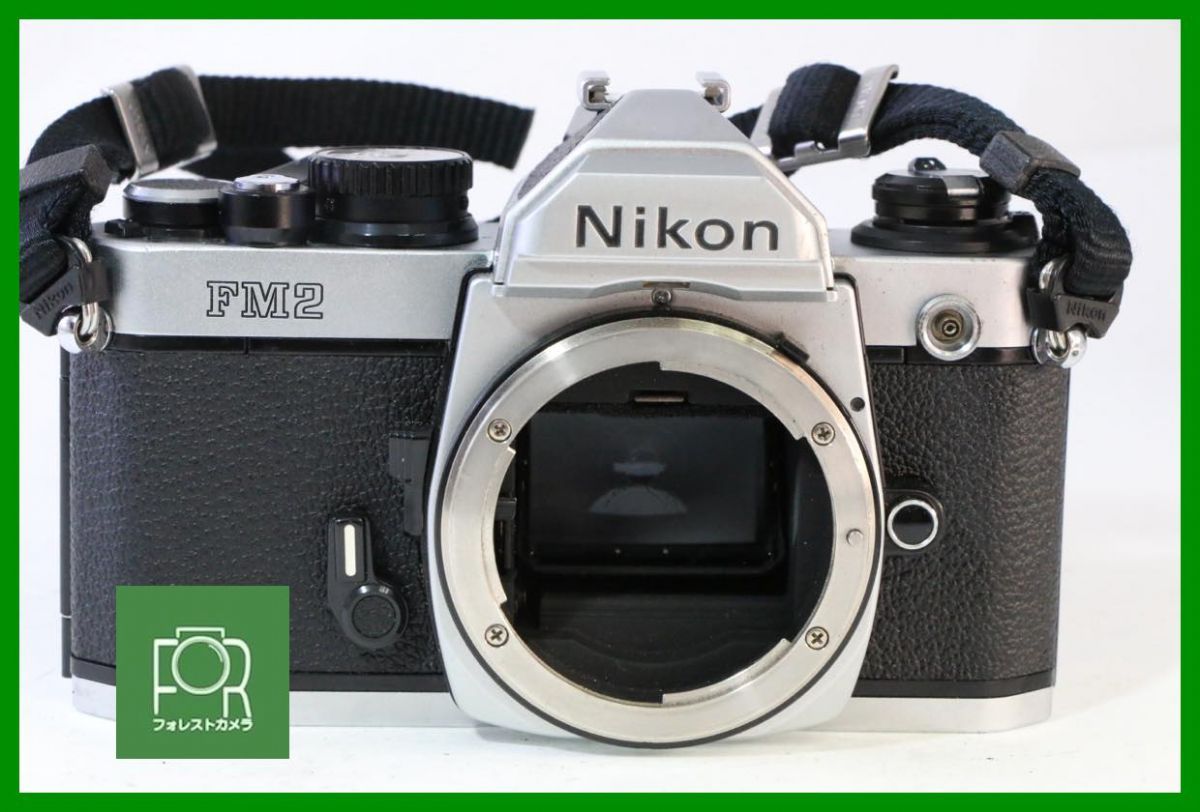 点検済 Nikon NEW FM2 ボディ シャッター全速 露出計完動 1595