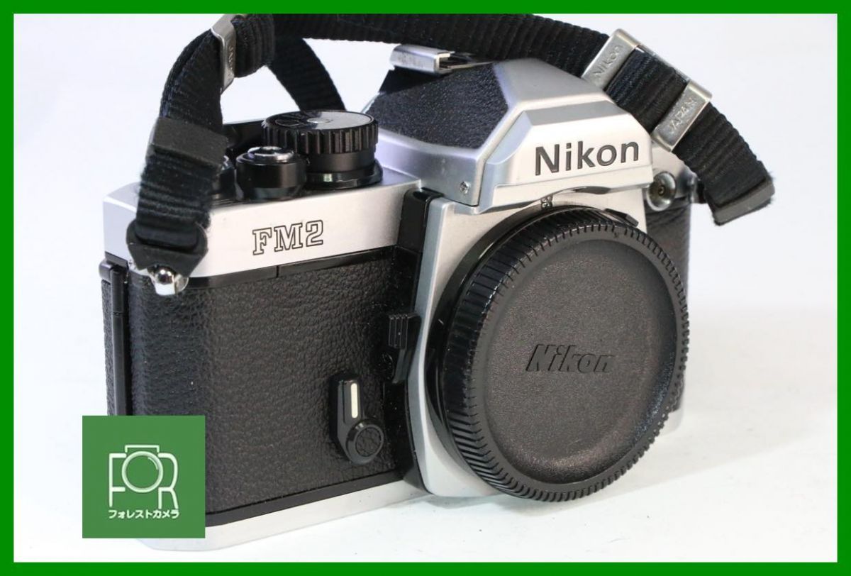 点検済 Nikon NEW FM2 ボディ シャッター全速 露出計完動 1595